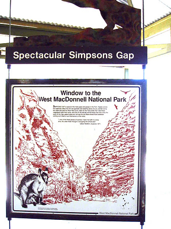 Simpsons Gap Fotos