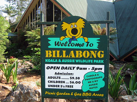 Billabong Wildlife Park - Neusüdwales