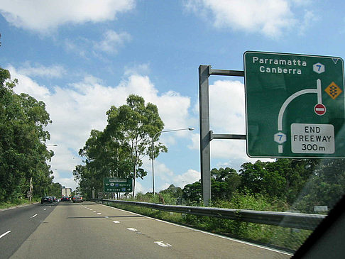 Fahrt nach Sydney - Neusüdwales