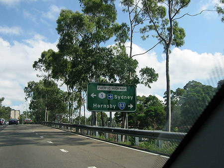 Fahrt nach Sydney - Neusüdwales