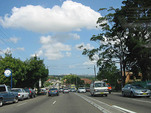 Fotos Fahrt nach Sydney