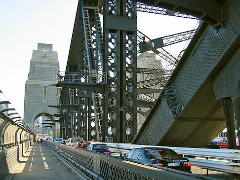 Blick von der Harbour Bridge Fotos