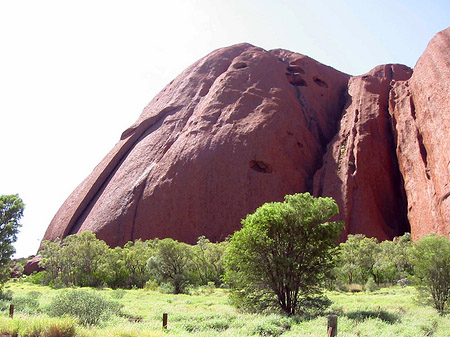 Kata Tjuta und Uluru Foto 