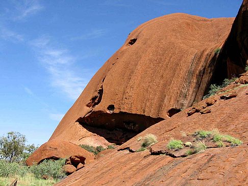 Foto Kata Tjuta und Uluru
