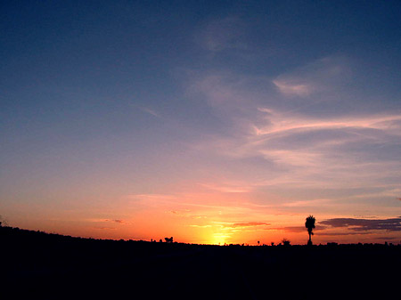 Foto Sonnenuntergang