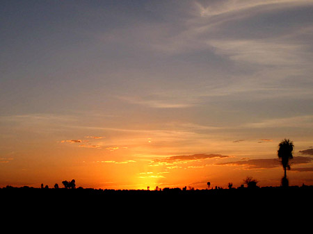 Foto Sonnenuntergang