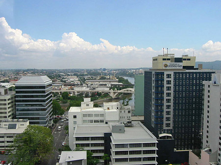 Luftnahme von Brisbane Fotos