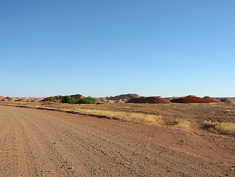 Straße im Outback Foto 