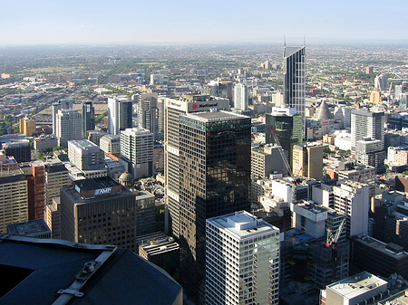 Melbourne von oben Fotos