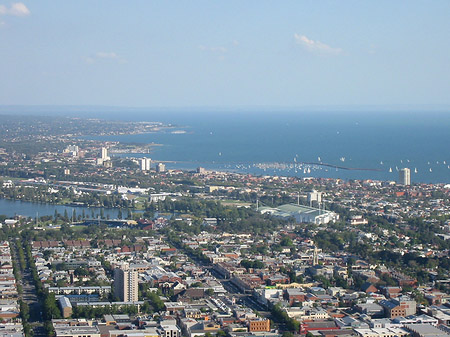 Melbourne von oben