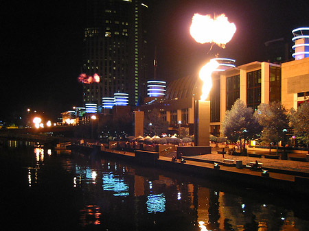 Fotos Melbourne in der Nacht